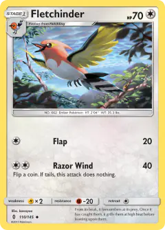 Fletchinder Uncommon card from Guardians Rising