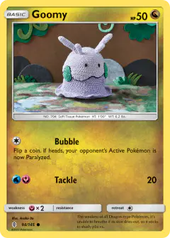 Goomy Common card from Guardians Rising