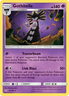 Gothitelle Rare card from Guardians Rising
