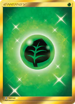 Grass Energy Rare Secret card from Guardians Rising
