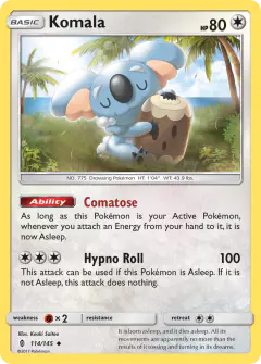 Komala Uncommon card from Guardians Rising