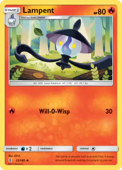 Lampent Uncommon card from Guardians Rising