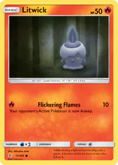 Litwick Common card from Guardians Rising