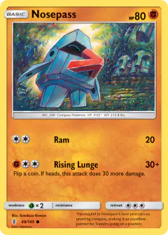 Nosepass Common card from Guardians Rising