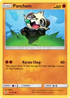 Pancham Common card from Guardians Rising