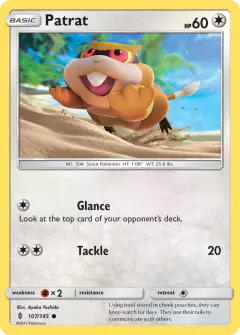 Patrat Common card from Guardians Rising