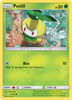 Petilil Common card from Guardians Rising