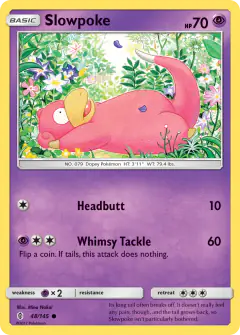 Slowpoke Common card from Guardians Rising