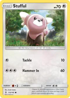 Stufful Common card from Guardians Rising