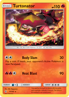 Turtonator Rare card from Guardians Rising