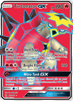 Turtonator-GX Rare Ultra card from Guardians Rising