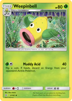 Weepinbell Uncommon card from Guardians Rising