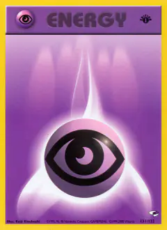 Psychic Energy Common card from Gym Heroes