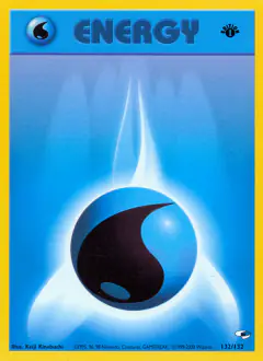 Water Energy Common card from Gym Heroes