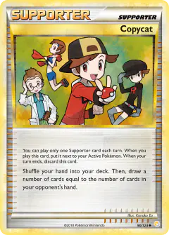 Copycat Uncommon card from HeartGold & SoulSilver Base