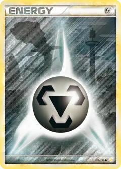 Metal Energy Common card from HeartGold & SoulSilver Base