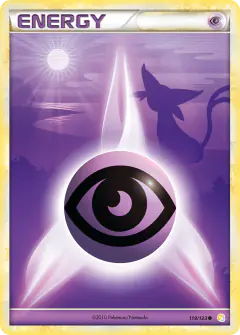 Psychic Energy Common card from HeartGold & SoulSilver Base