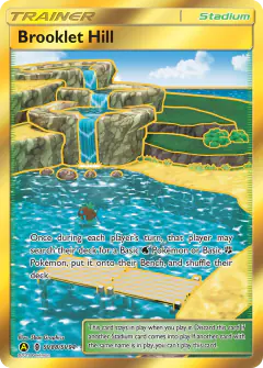 Brooklet Hill Rare Secret card from Hidden Fates
