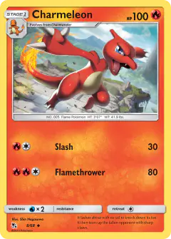 Charmeleon Uncommon card from Hidden Fates