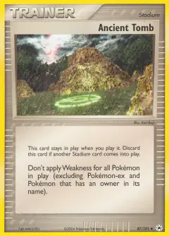 Ancient Tomb Uncommon card from Hidden Legends