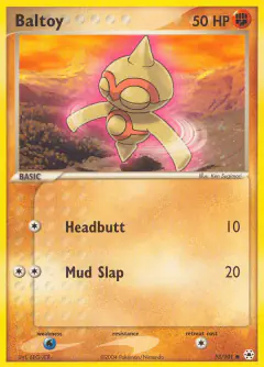 Baltoy Common card from Hidden Legends