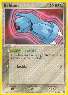 Beldum Uncommon card from Hidden Legends