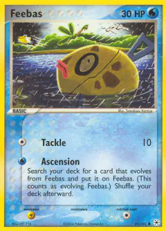 Feebas Common card from Hidden Legends