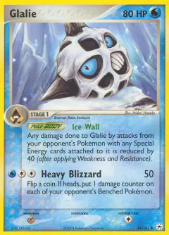 Glalie Uncommon card from Hidden Legends