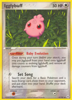 Igglybuff Uncommon card from Hidden Legends