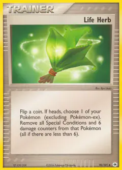 Life Herb Uncommon card from Hidden Legends