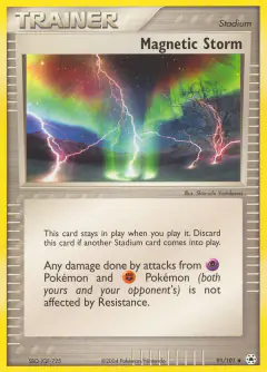 Magnetic Storm Uncommon card from Hidden Legends