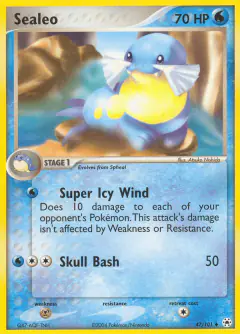 Sealeo Uncommon card from Hidden Legends