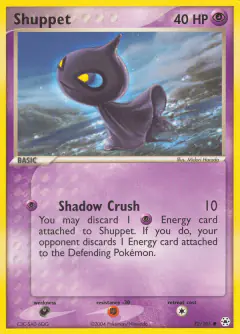 Shuppet Common card from Hidden Legends