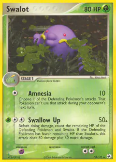 Swalot Uncommon card from Hidden Legends