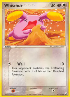 Whismur Common card from Hidden Legends
