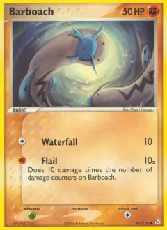 Barboach Common card from Holon Phantoms