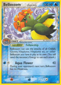 Bellossom δ Rare card from Holon Phantoms
