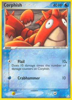 Corphish Common card from Holon Phantoms