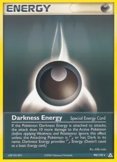 Darkness Energy Rare card from Holon Phantoms
