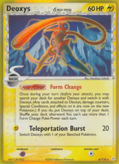 Deoxys δ Rare Holo card from Holon Phantoms