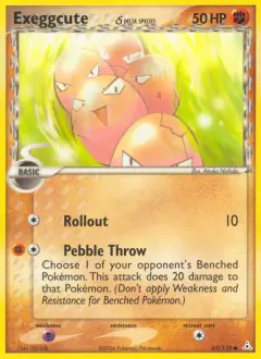 Exeggcute δ Common card from Holon Phantoms