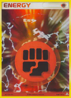 Fighting Energy Rare Holo card from Holon Phantoms