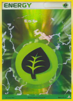 Grass Energy Rare Holo card from Holon Phantoms