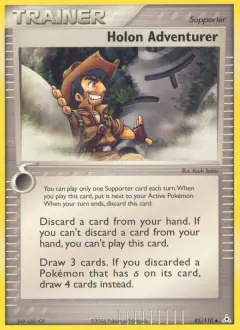 Holon Adventurer Uncommon card from Holon Phantoms