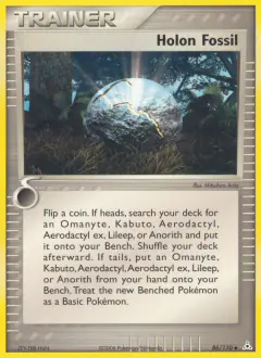 Holon Fossil Uncommon card from Holon Phantoms
