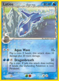 Latios δ Rare card from Holon Phantoms