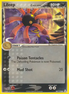 Lileep δ Common card from Holon Phantoms