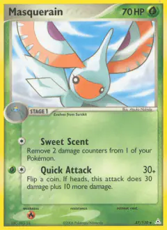 Masquerain Uncommon card from Holon Phantoms