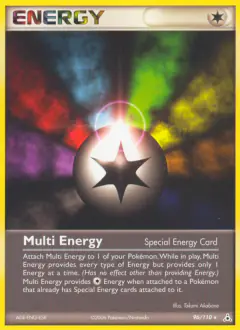 Multi Energy Rare card from Holon Phantoms