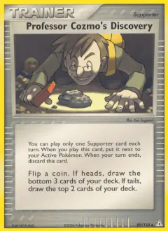 Professor Cozmo's Discovery Uncommon card from Holon Phantoms
